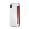 Karl Lagerfeld KLFLBKPXVDCRE Book Case for iPhone X/XS / red