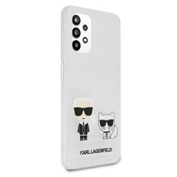 Karl Lagerfeld KLHCA32CKTR A326 A32 5G hardcase Transparent Karl & Choupette