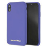 Karl Lagerfeld KLHCI61SLVOG iPhone Xr hardcase Silicone / violet