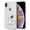 Karl Lagerfeld KLHCI65CFNRC Choupette Fun Hardcase for iPhone Xs Max / transparent