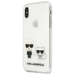 Karl Lagerfeld KLHCI65CKTR Hardcase for iPhone Xs Max / transparent