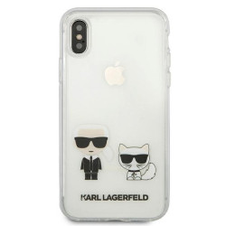 Karl Lagerfeld KLHCI65CKTR Hardcase for iPhone Xs Max / transparent