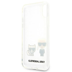 Karl Lagerfeld KLHCI65CKTR Hardcase for iPhone Xs Max / transparent