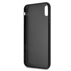 Karl Lagerfeld KLHCI65DLHBK Iconic Glitter Karl`s Head for iPhone XsMax / black