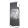 Karl Lagerfeld KLHCI65ICGBK Iconic Glitter Case for iPhone Xs Max / black