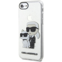 Karl Lagerfeld KLHCI8HNKCTGT Hardcase for iPhone 7/8/SE 2020 / SE 2022 / transparent