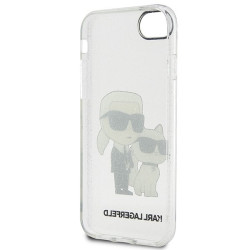 Karl Lagerfeld KLHCI8HNKCTGT Hardcase for iPhone 7/8/SE 2020 / SE 2022 / transparent