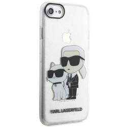 Karl Lagerfeld KLHCI8HNKCTGT Hardcase for iPhone 7/8/SE 2020 / SE 2022 / transparent