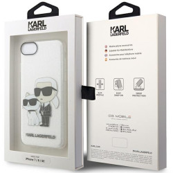Karl Lagerfeld KLHCI8HNKCTGT Hardcase for iPhone 7/8/SE 2020 / SE 2022 / transparent
