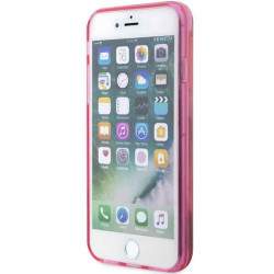 Karl Lagerfeld KLHCI8LNKHCP Hardcase Glitter Karl Head for iPhone 7/8/SE 2020 / SE 2022 / pink