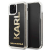 Karl Lagerfeld KLHCN58KAGBK Karl logo Glitter Case for iPhone 11 Pro / black