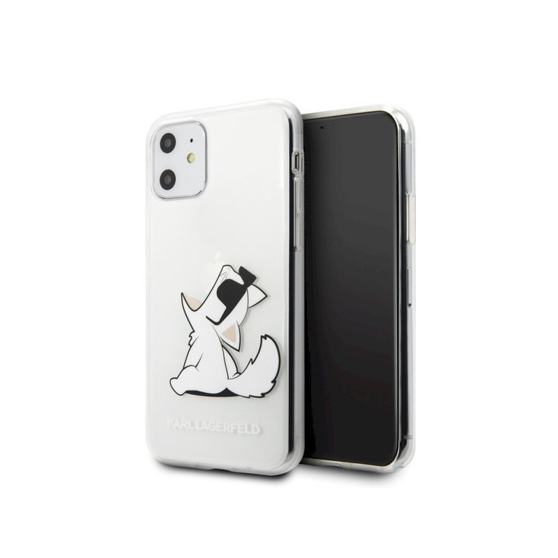 Karl Lagerfeld KLHCN61CFNRC Choupette Fun Hardcase for iPhone 11 6,1"/XR / transparent