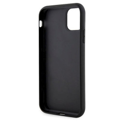 Karl Lagerfeld KLHCN61G2CPK Hardcase Glitter Choupette Patch for iPhone 11 / Xr 6.1" / black