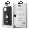 Karl Lagerfeld KLHCN61GSACHPK Gripstand Saffiano Choupette Hardcase for iPhone 11/Xr 6.1" / black