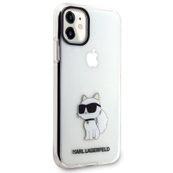 Karl Lagerfeld KLHCN61HNCHTCT Hardcase Ikonik Choupette for iPhone 11/Xr 6,1" / transparent