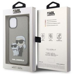 Karl Lagerfeld KLHCN61HNKCTGK Hardcase for iPhone 11/XR 6,1" / black
