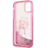 Karl Lagerfeld KLHCN61LNKHCP Hardcase Glitter Karl Head for iPhone 11/XR / pink