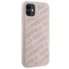 Karl Lagerfeld KLHCN61PQKPMP iPhone 11 / Xr 6.1" pink hardcase Quilted K Pattern