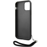 Karl Lagerfeld KLHCN61PSQRKS hardcase Sequins Cord for iPhone 11/Xr 6,1" / silver