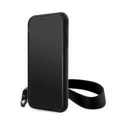 Karl Lagerfeld KLHCN61SAKLMBSK iPhone 11/Xr 6.1" hardcase Monogram Losange Saffiano / black
