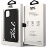 Karl Lagerfeld KLHCN61SKSVGK Silicone Signature Hardcase for iPhone 11/XR 6.1" / black