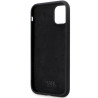 Karl Lagerfeld KLHCN61SMHCNPK Silicone C Metal Pin Hardcase for iPhone 11/Xr 6.1" / black