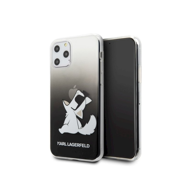 Karl Lagerfeld KLHCN65CFNRCBK Choupette Fun Hardcase for iPhone 11 Pro Max / black