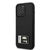 Karl Lagerfeld KLHCP13L3DKPK Hardcase Ikonik Patch for iPhone 13 Pro / 13 6,1" / black