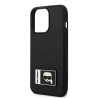 Karl Lagerfeld KLHCP13L3DKPK Hardcase Ikonik Patch for iPhone 13 Pro / 13 6,1" / black