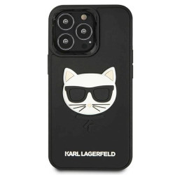 Karl Lagerfeld KLHCP13LCH3DBK Hardcase 3D Rubber Choupette for iPhone 13 Pro/13 6,1" / black