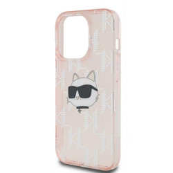 Karl Lagerfeld KLHCP13LHKLPCHP iPhone 13 Pro / 13 6.1" Hardcase IML Choupette Head & Mono / pink