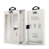 Karl Lagerfeld KLHCP13LKHTUGLGO Hardcase Glitter Karl`s Head for iPhone 13 Pro / 13 6,1" / gold