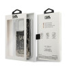 Karl Lagerfeld KLHCP13LLGGKBK Liquid Glitter Gatsby Hardcase for iPhone 13 Pro/13 6,1" / black