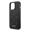 Karl Lagerfeld KLHCP13LMNMP1K Monogram Plaque Hardcase for iPhone 13 Pro / 13 6,1" / black