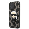 Karl Lagerfeld KLHCP13LPMNIKBK Monogram Ikonik Patch Hardcase for iPhone 13 Pro / 13 6,1" / black