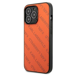 Karl Lagerfeld KLHCP13LPTLO Hardcase for iPhone 13 Pro / 13 6,1" / orange