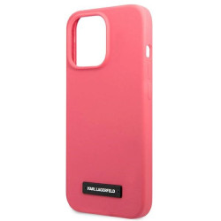 Karl Lagerfeld KLHCP13LSLMP1PI Hardcase for iPhone 13 Pro / 13 6,1" / fuchsia