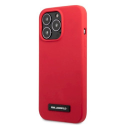 Karl Lagerfeld KLHCP13LSLMP1R hardcase for iPhone 13 Pro / 13 6,1" / red