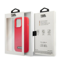 Karl Lagerfeld KLHCP13LSLMP1R hardcase for iPhone 13 Pro / 13 6,1" / red