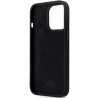 Karl Lagerfeld KLHCP13LSMHCNPK Hardcase Silicone C Metal Pin for iPhone 13 Pro / 13 6.1" / black