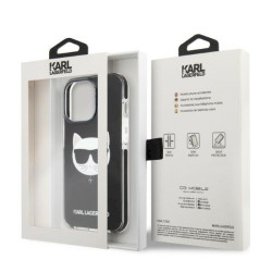 Karl Lagerfeld KLHCP13LTPECK Choupette Head hardcase for iPhone 13 Pro / 13 6,1" / black