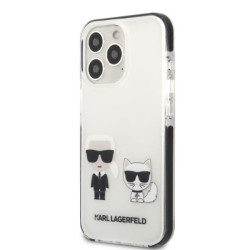 Karl Lagerfeld KLHCP13LTPEKCW Hardcase for iPhone 13 Pro / 13 6,1" / white Karl&Choupette