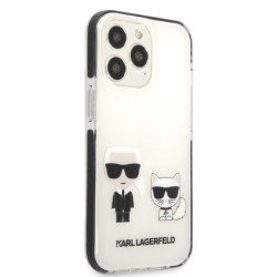 Karl Lagerfeld KLHCP13LTPEKCW Hardcase for iPhone 13 Pro / 13 6,1" / white Karl&Choupette
