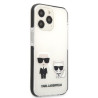 Karl Lagerfeld KLHCP13LTPEKCW Hardcase for iPhone 13 Pro / 13 6,1" / white Karl&Choupette