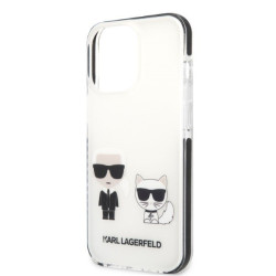 Karl Lagerfeld KLHCP13LTPEKCW Hardcase for iPhone 13 Pro / 13 6,1" / white Karl&Choupette