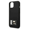 Karl Lagerfeld KLHCP13M3DKPK Hardcase Ikonik Patch for iPhone 13/14/15 6,1" / black