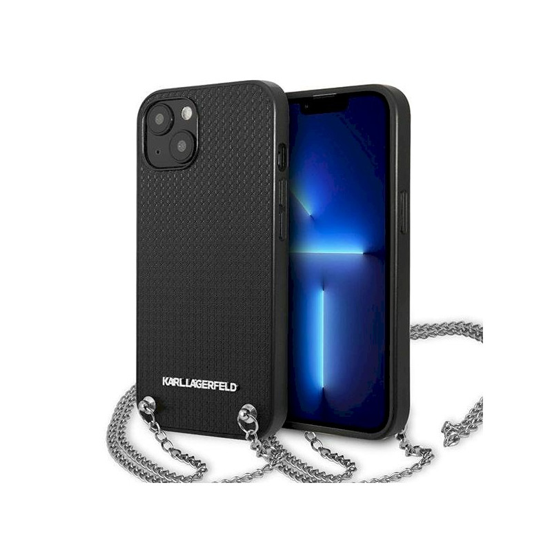 Karl Lagerfeld KLHCP13MPMK Hardcase for iPhone 13 / 14 / 15 6,1" / black