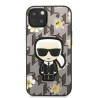 Karl Lagerfeld KLHCP13MPMNFIK1 Flower Ikonik Karl Case for iPhone 13/14/15 6,1" / grey