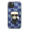 Karl Lagerfeld KLHCP13MPMNIKBL Monogram Ikonik Patch Hardcase for iPhone 13/14/15 6,1" / blue