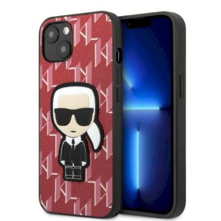 Karl Lagerfeld KLHCP13MPMNIKPI Hardcase for iPhone 13/14/15 6,1" / red